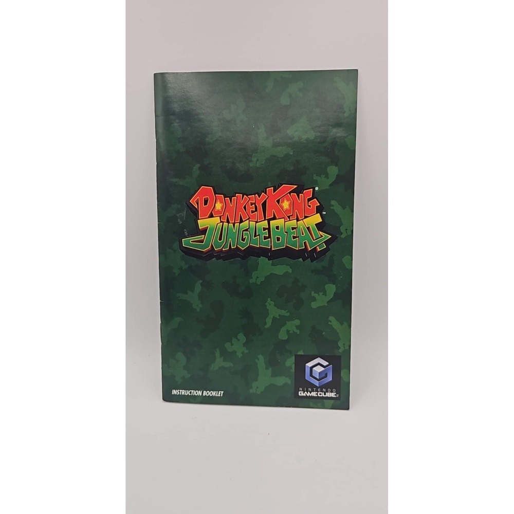 Donkey Kong Jungle Beat - Gamecube - Manual Only **NO GAME!